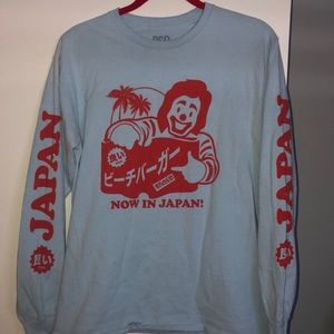 Ronald McDonald japan long sleeve